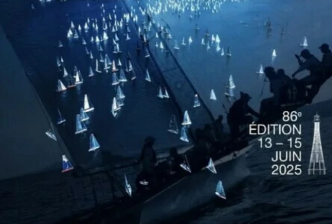 Groupe de bateaux sur le Lac Léman.